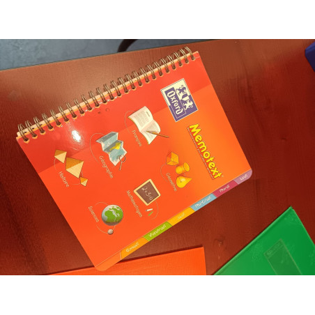 cahier memotexter