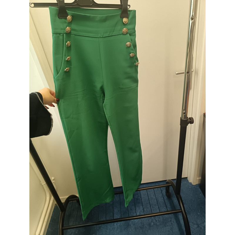Pantalon vert 36