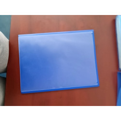 classeur bleu