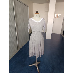 Robe gris 38