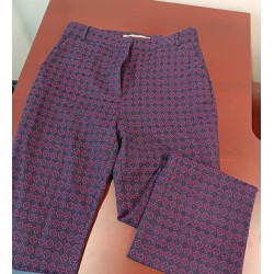 Pantalon jacquard femme taille 38