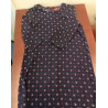 Robe bleu marin taille 40