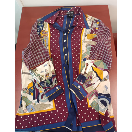 Chemise imprimée personnages femme taille 46