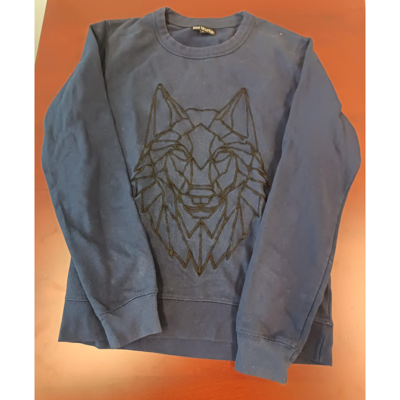 sweat-shirt loup 36/38