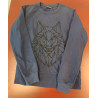 sweat-shirt loup 36/38