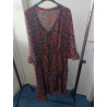 Robe noir fleurs taille 44