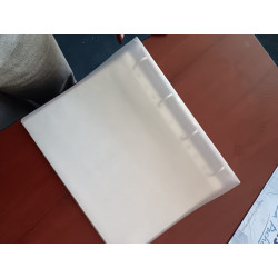 classeur transparent + feuilles